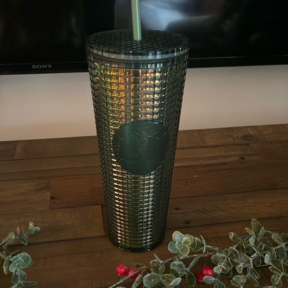 NWT Starbucks, grid cold cup